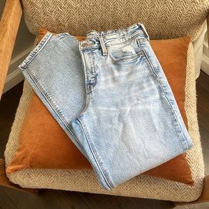 Old Navy High Rise Power Straight Jeans